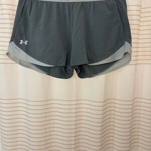 Under Armour Women's Dark Gray Athletic Shorts